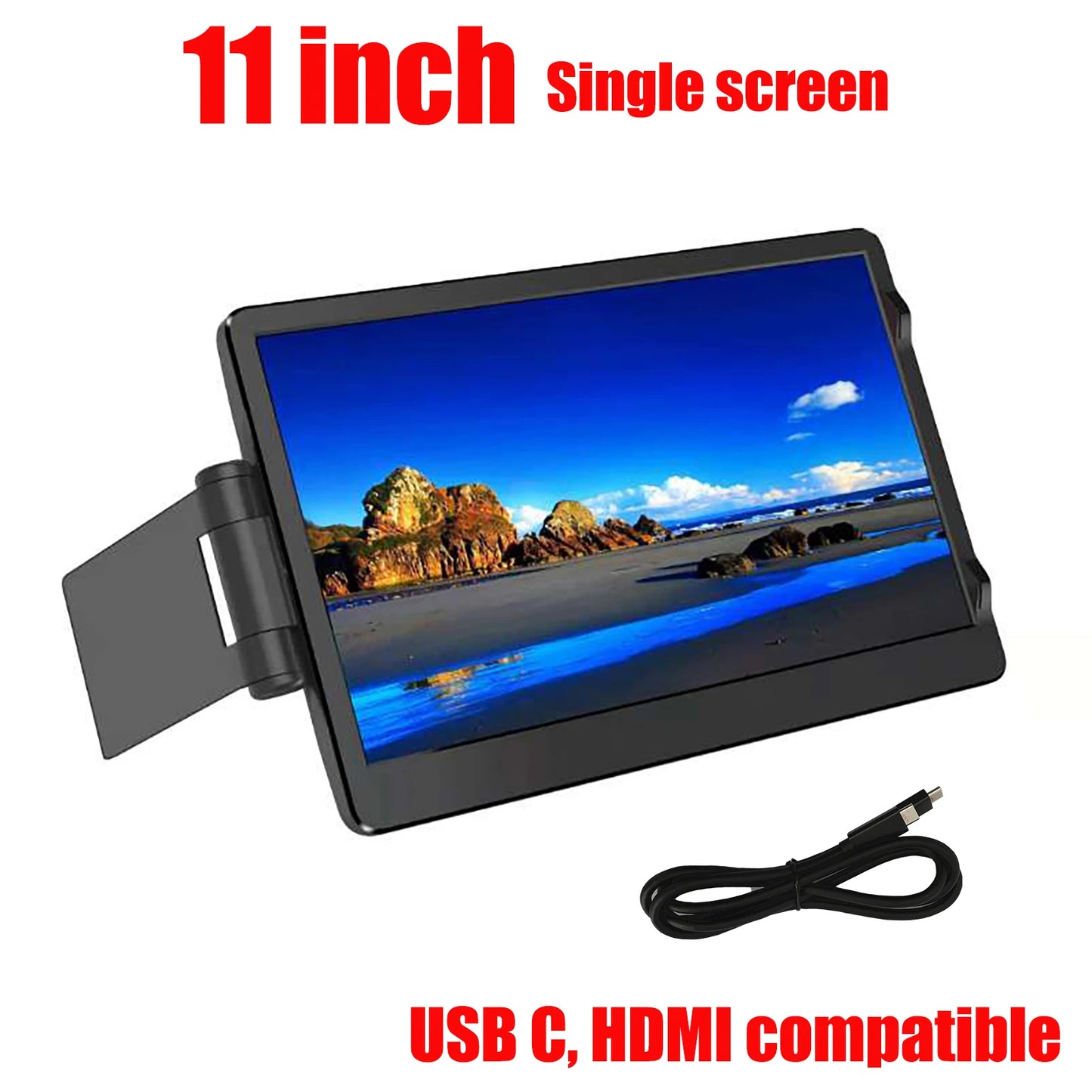 12 Inch Laptop Dual Monitor 1920*1080 HD IPS LCD Dual Monitor Screen Extender Laptops for Macbook Huawei