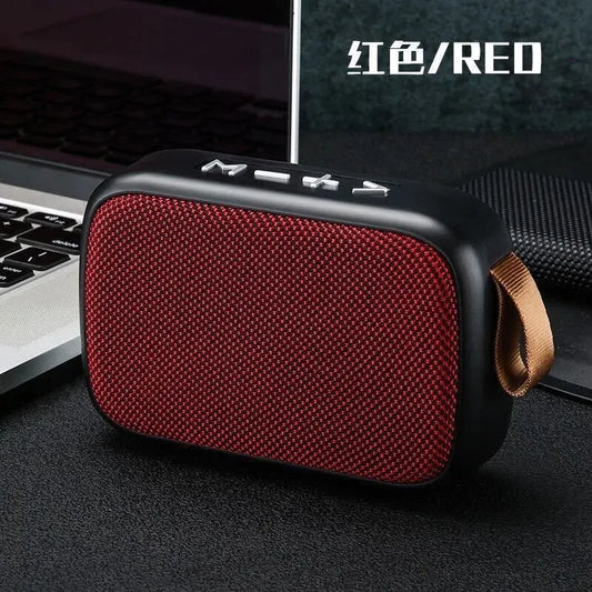 New Wireless Bluetooth Speaker Outdoor Portable Subwoofer Mini Speaker Home Cloth Card Speaker